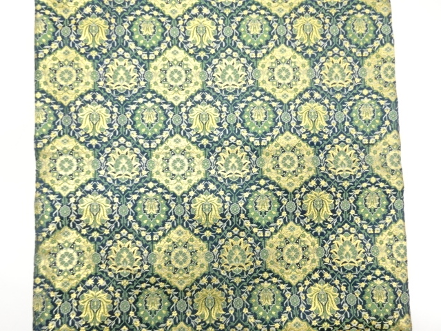  川島織物製　ペルシャ織文織り出し　卓布